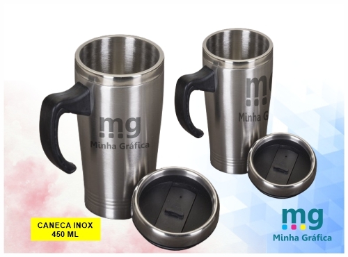 Caneca Inox 450ml