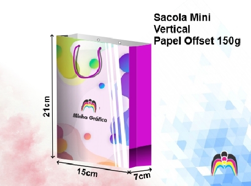 Sacola Mini - Vertical